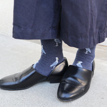 画像をギャラリービューアに読み込む, ハシビロコウ|ソックス・靴下|Miita(ミータ)