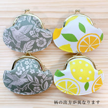 画像をギャラリービューアに読み込む, クリアがま口 本革 小銭入れ 小物入れ スケルトンがま口|六屋(ムツヤ)