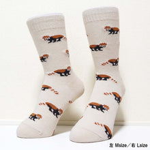 画像をギャラリービューアに読み込む, レッサーパンダ|ソックス・靴下|Miita(ミータ)