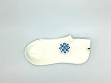 画像をギャラリービューアに読み込む, ウクライナ刺繡入り和紙糸靴下|Ukrainian Embroidery Wear ”Mavka”(ウクライナシシュウノアパレル マウカ)