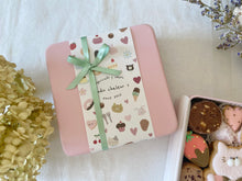 画像をギャラリービューアに読み込む, バレンタインクッキー缶(ねこハート)|studio chaleur +(スタジオ シャルール)