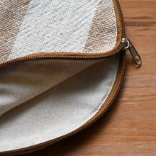 画像をギャラリービューアに読み込む, 手紡ぎ茶綿ポーチ ドーム型|Soiry(ソイリー)