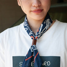 画像をギャラリービューアに読み込む, バンダナ04 ネイビー|DAILYCHOP DESIGN STORE(デイリーチョップデザインストア)