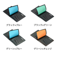 画像をギャラリービューアに読み込む, トラッドゴート 薄く軽い 山羊革 二つ折り財布(純札入れ)|Atelier HIRO(アトリエヒロ)