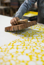 画像をギャラリービューアに読み込む, 上質インドコットン ノースリーブマキシドレス カプリブルー×レモンドロップイエロー|MANGALA ARATI(マンガラ アーラティー)