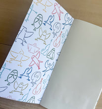 画像をギャラリービューアに読み込む, 「YOGA WITH BIRD」 A5スリムノート|コトリヨガ