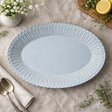 画像をギャラリービューアに読み込む, シュシュ(オーバル) シャビーターコイズ|ZAKKA IVY(ザッカ アイビー)