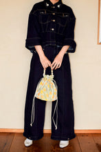 画像をギャラリービューアに読み込む, bucket drawstring bag<Apricot Tulip>|Cherry on top(チェリーオントップ)