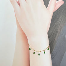 画像をギャラリービューアに読み込む, ツァボライトのブレスレット|Na Lumière (ナ ルミエール)