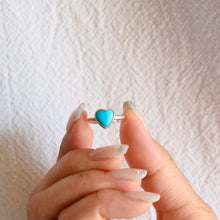 画像をギャラリービューアに読み込む, Sleeping beauty turquoise heart ring 8.5号|MARIA JEWELRY(マリアジュエリー)