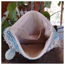 画像をギャラリービューアに読み込む, 天然素材のマクラメポーチ|MANGALA ARATI(マンガラ アーラティー)