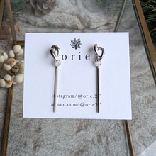 画像をギャラリービューアに読み込む, メタルピアス チタンポスト|orie(オリエ)