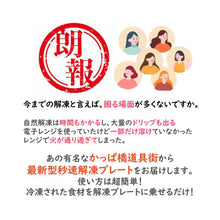 画像をギャラリービューアに読み込む, Cesa Beams 最新モデル 3mm 解凍プレート 急速解凍 冷凍食品対応 業務用 家庭用 粗熱|Cesa Beams(セサビームス)