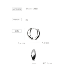 画像をギャラリービューアに読み込む, Melting Gloss Hoops|Lyvi(ライヴィ)