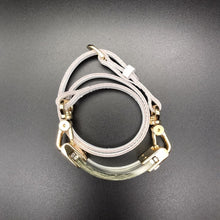 画像をギャラリービューアに読み込む, RESINART クリアハート 3連 白|qualium(クアリウム)