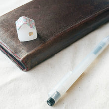 画像をギャラリービューアに読み込む, おかえり|ガラスと草木染め刺繍の小さなオブジェ|misaki kotori glass and thread(ミサキコトリグラスアンドスレッド)