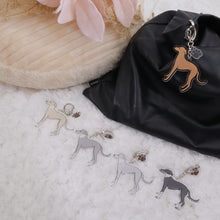 画像をギャラリービューアに読み込む, イタリアングレーハウンドアクリルキーホルダー|BlumeBell(ブルームベル)