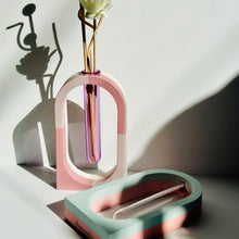 画像をギャラリービューアに読み込む, flower vase/bicolor|Jessmarble(ジェスマーブル)