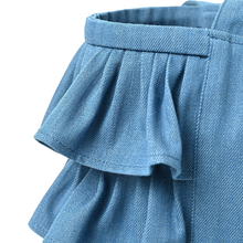 画像をギャラリービューアに読み込む, デニムフリルバッグ|actrhea(アクトレイア)
