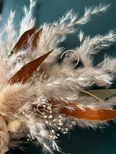 画像をギャラリービューアに読み込む, パンパスグラスのゴールドフレームリース|De sava(デ サヴァ)