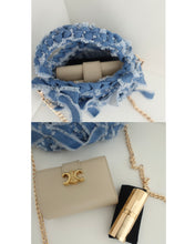 画像をギャラリービューアに読み込む, denim ribbon bag Mini|ittoo(イットトゥー)