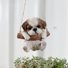 画像をギャラリービューアに読み込む, シーズー ぶら下がり オーナメント(スタンド付き)|WooBia(ウービア)