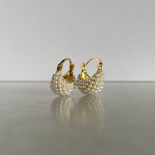 画像をギャラリービューアに読み込む, パールバスケットワンタッチピアス|Novedad.(ノベダ)