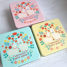 画像をギャラリービューアに読み込む, パッソくんのクッキー缶|patisserie petit passo(パティスリープティパッソ)