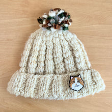 画像をギャラリービューアに読み込む, 触りたくなるようなモフモフのネコ・コロンのブローチ|maltamarie(マルタマリエ)