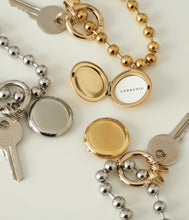 画像をギャラリービューアに読み込む, Moon locket keychain キーホルダー キーリング|LUNACHIC(ルナシック)