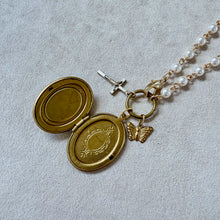 画像をギャラリービューアに読み込む, 【ネックレス】大切な想いをそっと収めて、永遠の輝きへと変わるロケットパールネックレス|ERIKOART(エリコアート)