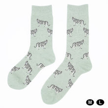 画像をギャラリービューアに読み込む, ホワイトタイガー|ソックス・靴下|Miita(ミータ)