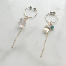 画像をギャラリービューアに読み込む, STONE LONG CUFF ROZE QUARTZ/CITRINE|airy(エアリー)