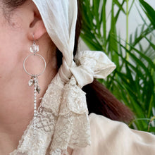 画像をギャラリービューアに読み込む, 【ピアス】耳元で奏でるエッジの効いた光 ヴィンテージの輝きとモードが交差するピアス|ERIKOART(エリコアート)