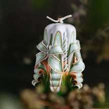 画像をギャラリービューアに読み込む, Romanceキャンドル オレンジ×モスグリーン|COCOMONA(ココモナ)