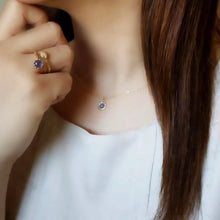 画像をギャラリービューアに読み込む, 【選べる誕生石】天然石フラワーネックレス|SAKURA jewelry(サクラジュエリー)