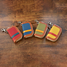 画像をギャラリービューアに読み込む, 革と高島帆布のスマートキーケース|Cogocoro(コゴコロ)