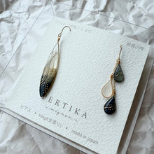 画像をギャラリービューアに読み込む, 絵画の雫|クリムト|接吻|ベートーヴェンフリーズ|ユディト|水蛇|ピアス|イヤリング|アシンメトリー|PERTIKAmignon(ペルチカミニョン)