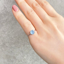 画像をギャラリービューアに読み込む, 色が変わる宝石リング キラナライト ハイカラ「虹立ち」 ラウンド6mm SV925|atelier ShowKer(アトリエショーカー)