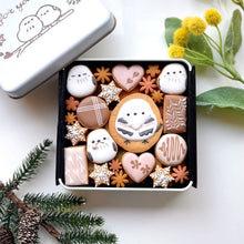 画像をギャラリービューアに読み込む, 無添加アイシングのクッキー缶~シマエナガ~|お菓子工房ブランシュネイジュ(オカシコウボウブランシュネイジュ)