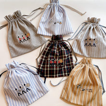 画像をギャラリービューアに読み込む, Palpitation Original Embroidery Kinchaku / London |Palpitation(パルピテーション)