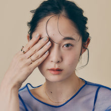 画像をギャラリービューアに読み込む, Petal Chain Necklace(38cm)_ペタル チェーン ネックレス|Fujikoshi Jewelry(フジコシジュエリー)