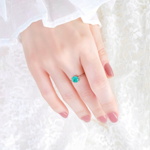 画像をギャラリービューアに読み込む, 色が変わる宝石リング キラナライト秘境「虹立ち」 ラウンド6mm SV925|atelier ShowKer(アトリエショーカー)
