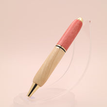 画像をギャラリービューアに読み込む, ピンクアイボリー×キンモクセイ 木軸ミニボールペン|Wood Time Factory(ウッドタイムファクトリー)