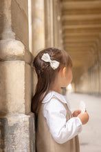 画像をギャラリービューアに読み込む, グリッターストライプ ラメリボン ヘアクリップ|SUNNY RIBBON(サニーリボン)