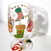 画像をギャラリービューアに読み込む, Xmasオーナメント ビアグラス|RYUEN(リュウエン)