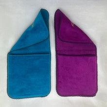 画像をギャラリービューアに読み込む, レース チーフポーチ タオル地 Lace Chief Pouch|Mon Luxe (モンリュクス)