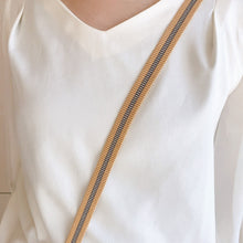 画像をギャラリービューアに読み込む, 真田紐 マルチショルダー cotton100% 牛革 木綿 肩が楽チン ショルダーベルト|六屋(ムツヤ)