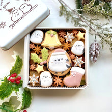 画像をギャラリービューアに読み込む, 無添加アイシングのクッキー缶~シマエナガ~|お菓子工房ブランシュネイジュ(オカシコウボウブランシュネイジュ)