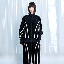 画像をギャラリービューアに読み込む, カーブライン トラック ジャケット|Nora Lily(ノラリリー)